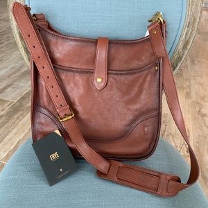 NWT FRYE hobo crossbody purse new Madison bag